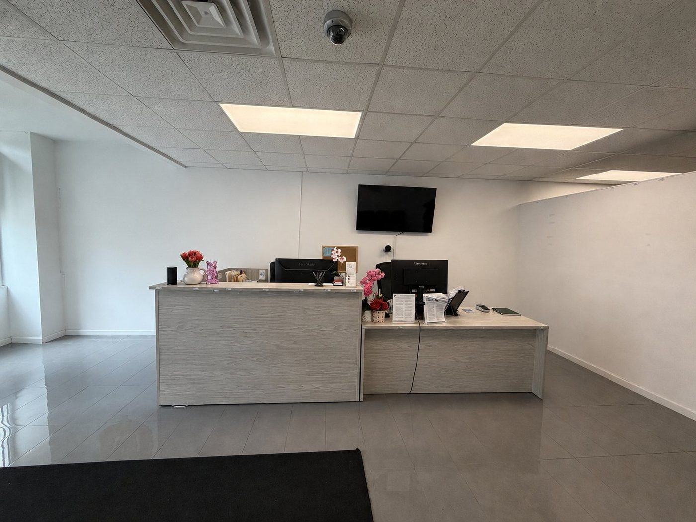 Reception area